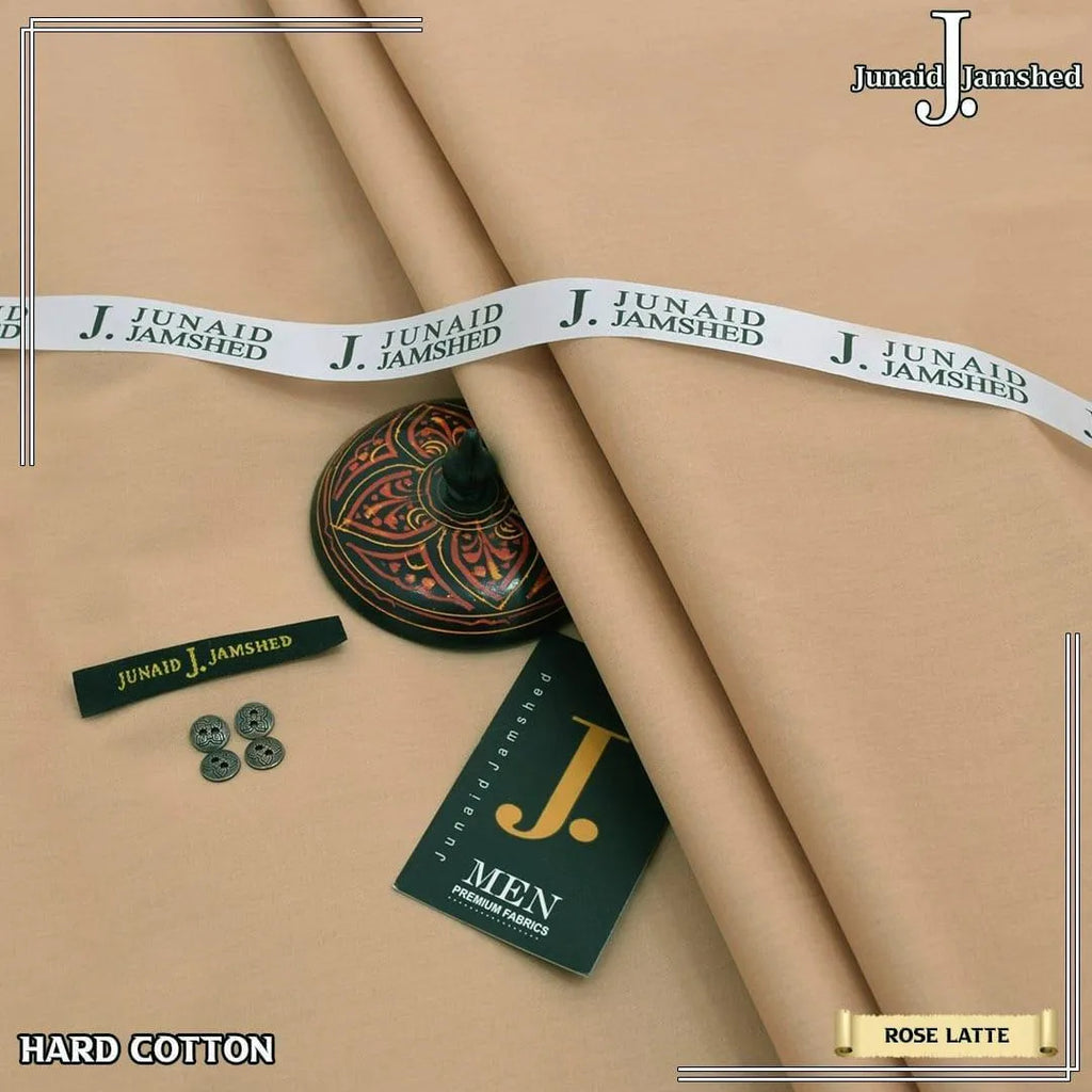 Premium Hard Cotton Rose Latte Unstitched Suit for Men – 4.5M Summer Collection | Khaas Kapra