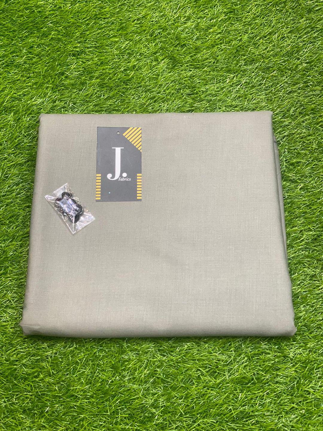 Premium Grey Wash & Wear Unstitched Suit for Men – 4Pcs All Season Collection | Khaas Kapra