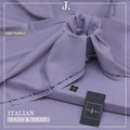 J. Junaid Jamshed Italian Wash & Wear Micro Fiber Boski Unstitched Suit for Men — 4 Metre Premium Fabric With Color variations